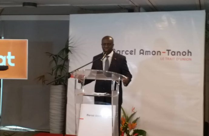 Marcel Amon Tanoh déclare sa candidature à la présidentielle de 2020