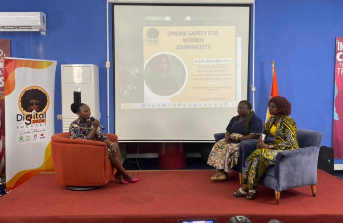 Digital dada podcast sensibilise sur le harcèlement des femmes journaliste à Abidjan